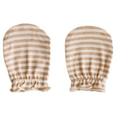 Cott Organics 有機棉嬰兒新生兒防抓手套 日本製