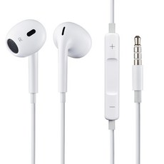 PENGCA Hi Fi 有線耳機, 白色, W1004-A