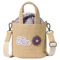 휠라키즈 여아용 라피아 토트백 FK3BCF5310F