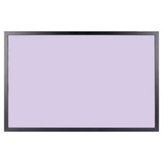 TLC 黑框設計磁性彩色板 紫羅蘭色, 黑木