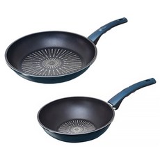 키친아트 인덕션 까사 티타늄 프라이팬 세트 2개, 혼합색상, 후라이팬 32cm + 궁중팬 26cm, 1세트
