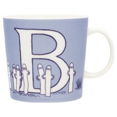 아라비아 무민 ABC 머그컵 400ml, B, 1개