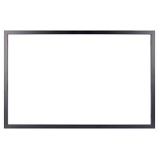 두문 블랙프레임 인테리어 자석 컬러보드 화이트, 블랙우드