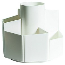 쭈비니네 다기능 연필꽂이, 흰색, 1개