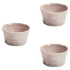 陶瓷刨冰碗 醬料碗, 3個, 粉紅色