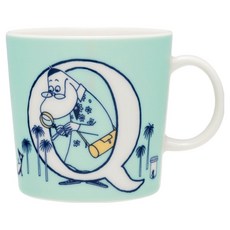 아라비아 무민 ABC 머그컵 400ml, Q, 1개