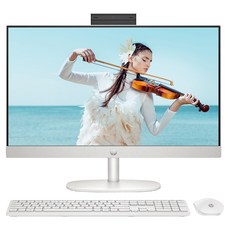 HP 2025 일체형 PC 코어Ultra5, 화이트, 8GB, 256GB, Free DOS, 24-CR2001KL