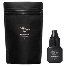 ADORNSHOP 頂級嫁接睫毛膠水, 1個, 黑色/無香