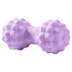 西格傢飾 鑽石花生瑜珈放鬆筋膜按摩球, 紫色, 1個