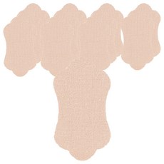 清爽膚色腋下吸汗墊 腋汗貼片 TYPE 03 亮膚色, 12個