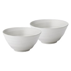廣州窯 Dam系列 麵碗組, 淡白色, 麵碗 + 湯碗, 2個