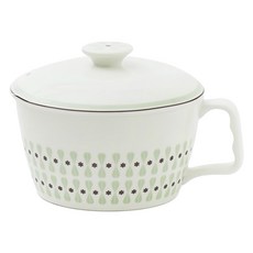 韓國 ZEN Pika 泡麵碗, 1個, 白色