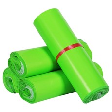 彩色加厚防水破壞袋/快遞袋 果綠色, 100張