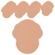 清爽膚色腋下吸汗墊 腋汗貼片 TYPE 01 深膚色, 12個