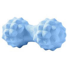 西格傢飾 鑽石花生瑜珈放鬆筋膜按摩球, 藍色, 1個