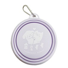 MaoMao Loved 寵愛毛毛 伸縮外出碗, 夢幻優雅紫, 1個