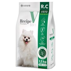 유한양행레시피브이 강아지 레날 소프트 사료, 소화 건강, 1.2kg, 1개