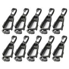 Homevanesse 露營 登山 高爾夫 防遺失手套夾, 10個, 黑色