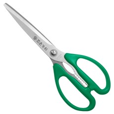 조은 칼라 양손 가위, 그린, 1개