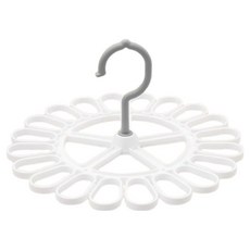 360度乾燥洗衣內衣襪子衣架, 1個, 白色