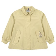 NEPA KIDS 女童 Flos 風衣外套, 1個, D10 SAND BEIGE