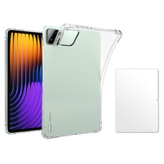 KANTAM 小米平板保護殼 + 鋼化玻璃螢幕保護膜套組, 1套