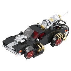 Prand 回到未來 闇影衝刺者 汽車積木 PB8801, 1個, 混色