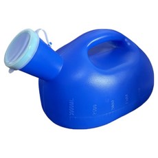 소울리치 유용한 휴대용 소변기 3L, 블루, 1개