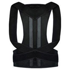 Misoroun 背部姿勢帶 護腰 黑色, 1個
