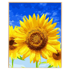 Taminayo 清新DIY繪畫 40 x 50 cm, 1個, 太陽花