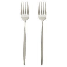 JAJU 纖細系列餐叉, 鋼灰色, 2個