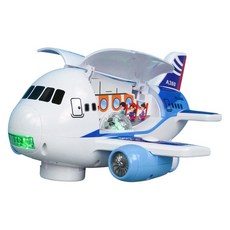 JeL 嘉爾樂 會噴霧的升降小飛機, 藍色, 1個