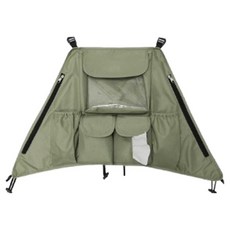 大容量收納袋 嬰兒車整理掛袋, 橄欖綠, 1個