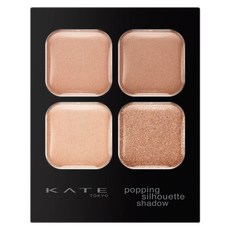 KATE 凱婷 邃影光綻眼影盒 OR-1 杏桃光影 3.6g 打造立體深邃眼妝, 1個