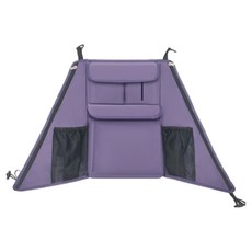 大容量收納袋 嬰兒車整理掛袋, 紫色, 1個