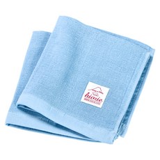 hiorie 日本桃雪 大人風紗布方巾超值2件組, 淺丹寧, 1組