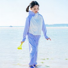 Bebezoo 兒童附帽防曬泳衣