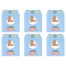 ii GEN 一正 Miffy 6層便利貼, 6個, 200張, 藍色