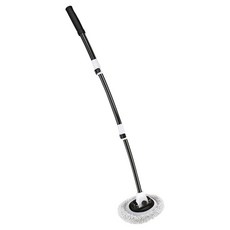 泡綿握把彎桿伸縮洗車刷 60~112cm, 1支