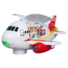 JeL 嘉爾樂 會噴霧的升降小飛機, 紅色, 1個