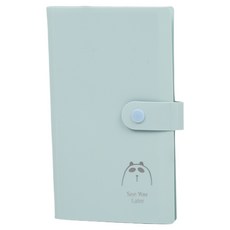 홈셀 큐티 포카 바인더 명함북 카드 홀더 11 x 19.5 cm 240매, 민트팬더, 3단