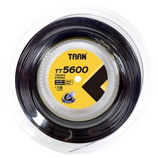 TAAN 泰昂 網球拍線 TT5600, 1個, 黑色