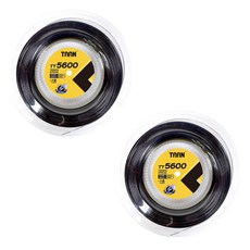 TAAN 泰昂 網球拍線 TT5600, 2個, 黑色