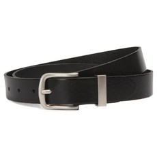 VONIN 天然牛皮 30 金屬皮革休閒皮帶 NT099BK