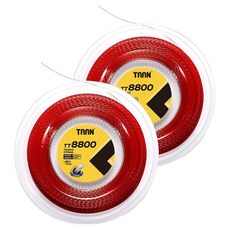 TAAN 泰昂 網球拍線 TT8800, 2個, 紅色