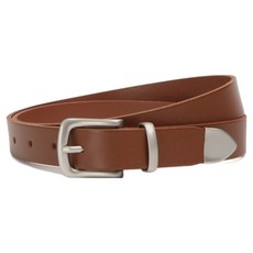 VONIN 天然牛皮 25 金屬尾扣休閒皮帶 NT092TBR