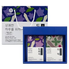 JejuNFarm 每日一包 桔梗沙參 2種禮盒組, 1套, 桔梗茶 200g + 沙參茶 200g