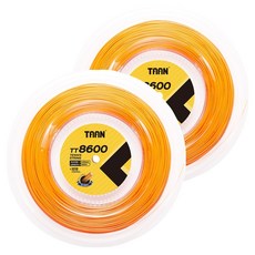 TAAN 泰昂 網球拍線 TT8600, 2個, 橘色