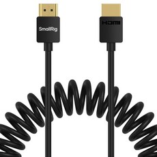 스몰리그 A to A 코일형 HDMI 데이터 케이블, 1개, 스몰리그 4963 1개, 스몰리그 4963