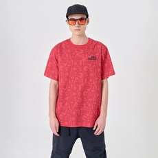 Abu Garcia 男士涼感梭織短袖大學T恤